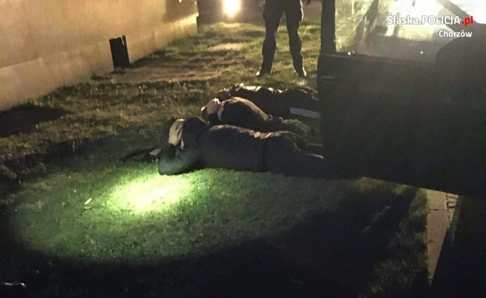 Chorzowscy policjanci zatrzymali 13 pseudokibiców katowickiej drużyny