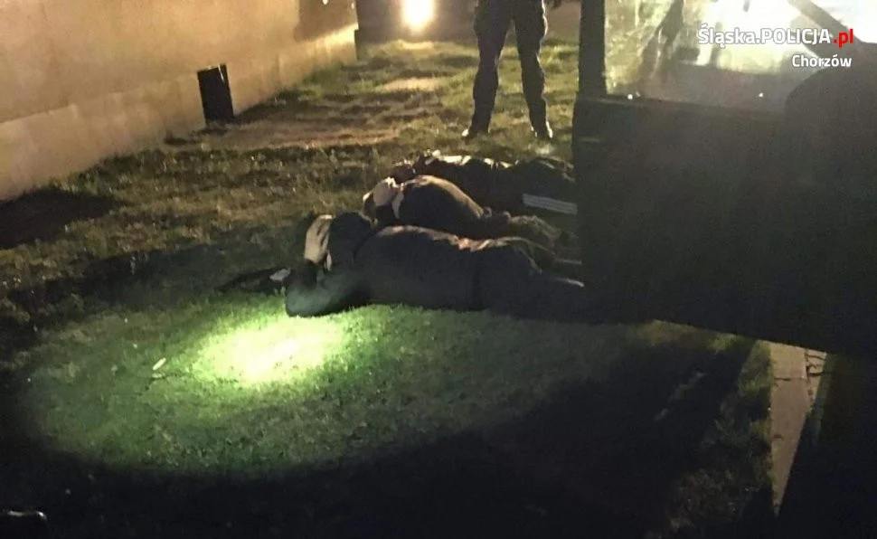 Chorzowscy policjanci zatrzymali 13 pseudokibiców katowickiej drużyny