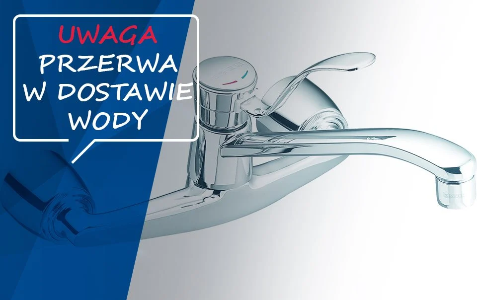 Jutro w Zabrzu mogą wystąpić zakłócenia w dostawie wody