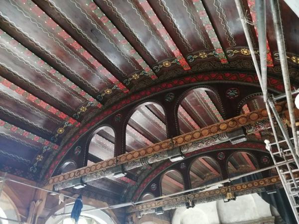 Trwa remont budynku Muzeum Górnictwa Węglowego w Zabrzu