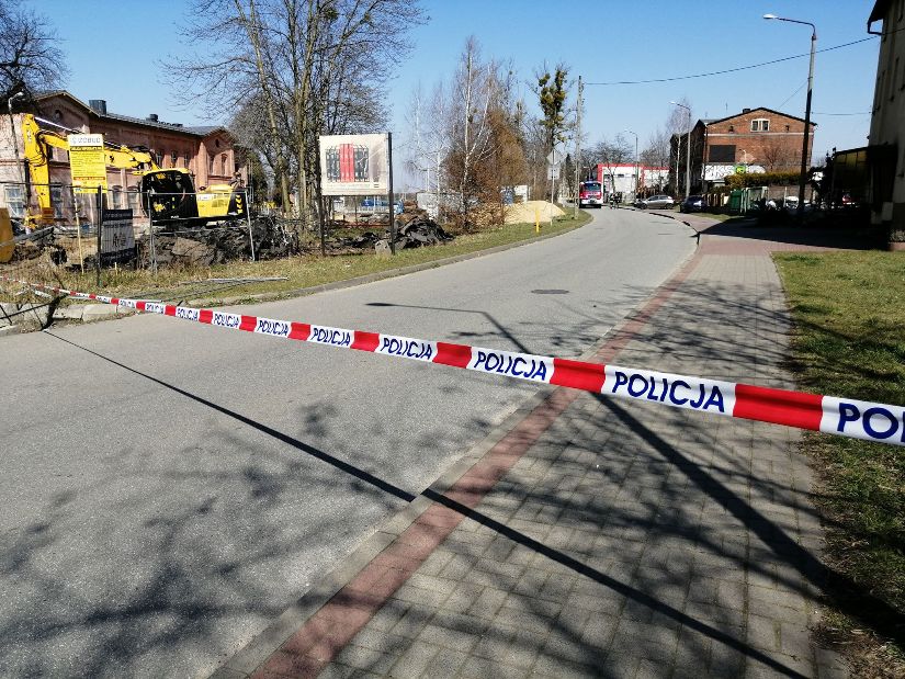 Przy ul. Fabrycznej wykopano niewybuch