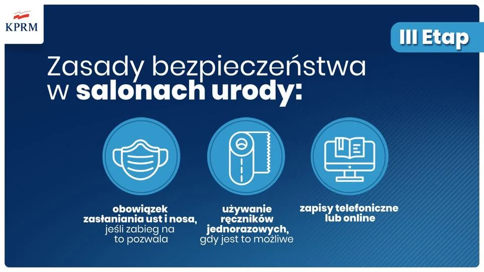Trzeci etap znoszenia obostrzeń 5