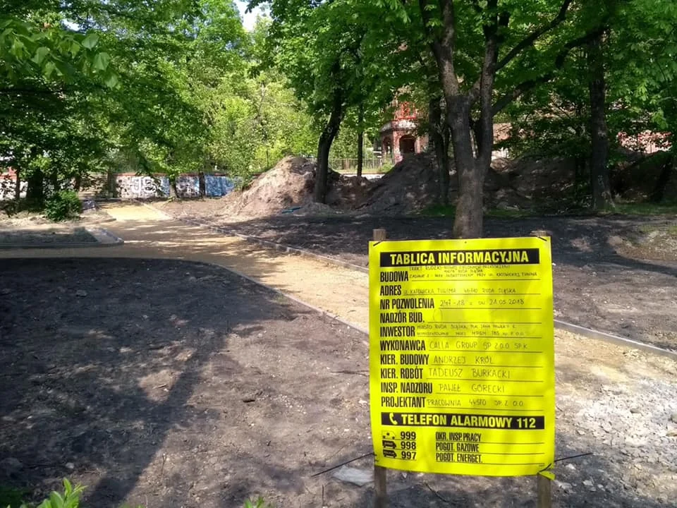 Wireckie tereny zielone wypięknieją. Trwa II etap budowy Traktu Rudzkiego
