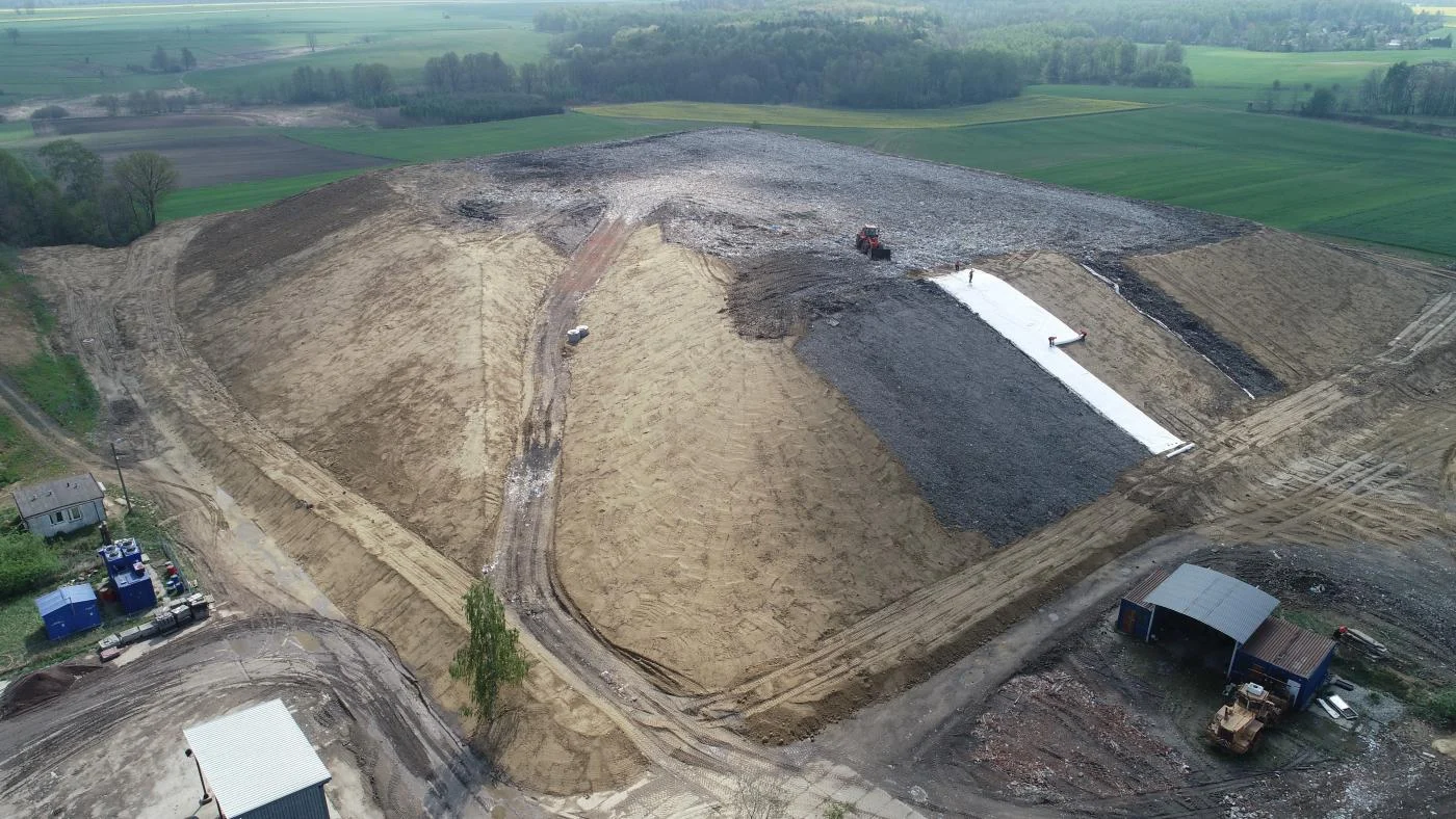 Rekultywacja składowiska w Zaolszanach na ostatniej prostej