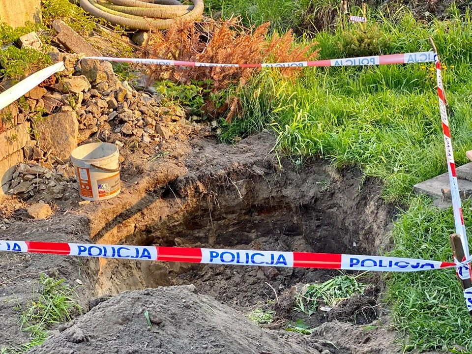 Mundurowi zabezpieczali niewybuch w Mysłowicach