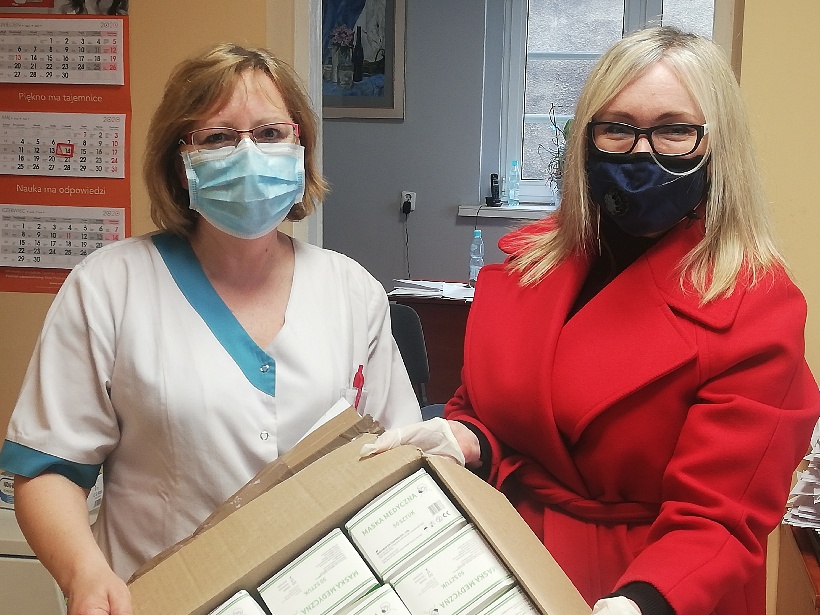 Kolejna pomoc dla Szpitala Specjalistycznego nr 1 w Bytomiu