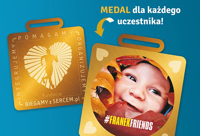 Biegaj w dowolnym miejscu na świecie i wspieraj małego Franka