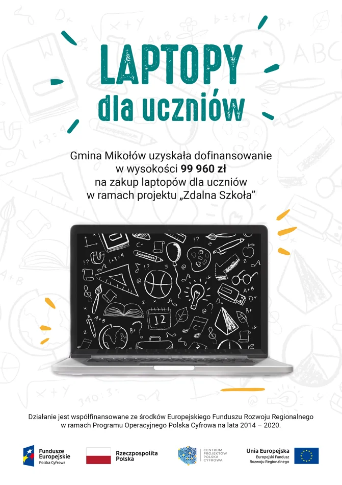Laptopy dla mikołowskich uczniów!