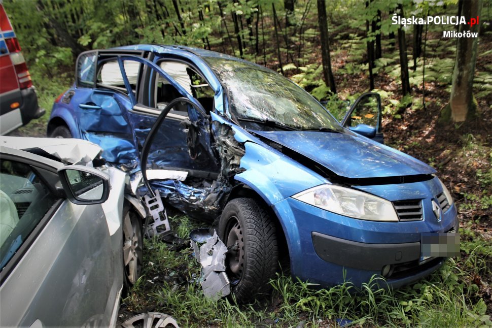 Dwie groźne kolizje na Owsianej w Mikołowie!