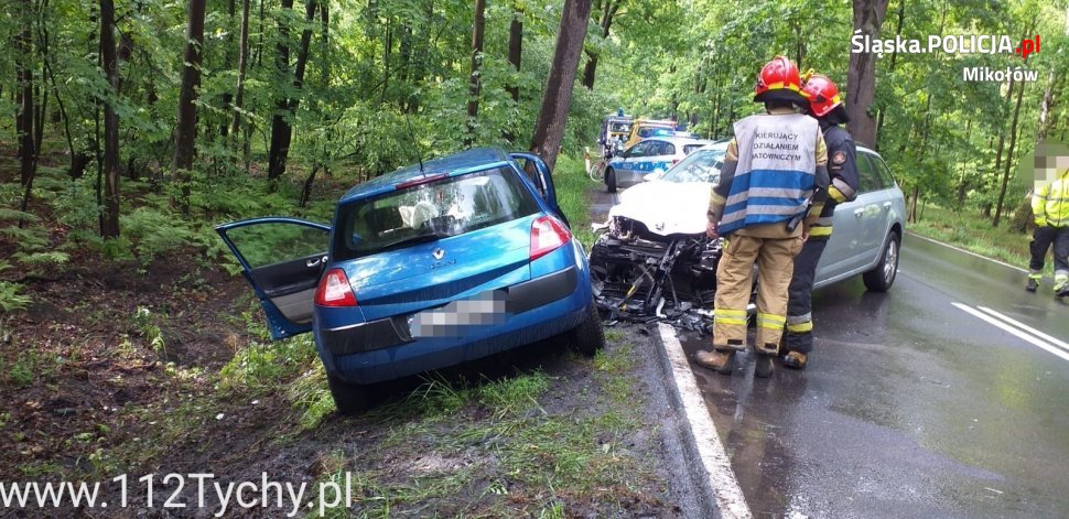 Dwie groźne kolizje na Owsianej w Mikołowie!