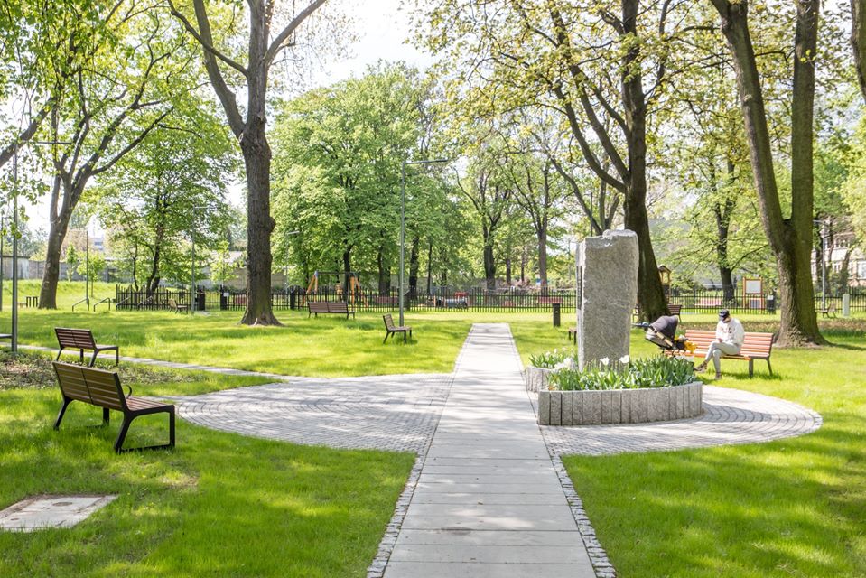 Załęże zyskało nowy zielony skwer