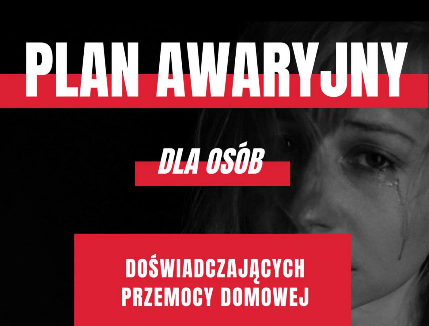 PLAN AWARYJNY dla osób doświadczających przemocy domowej w epidemii koronawirusa