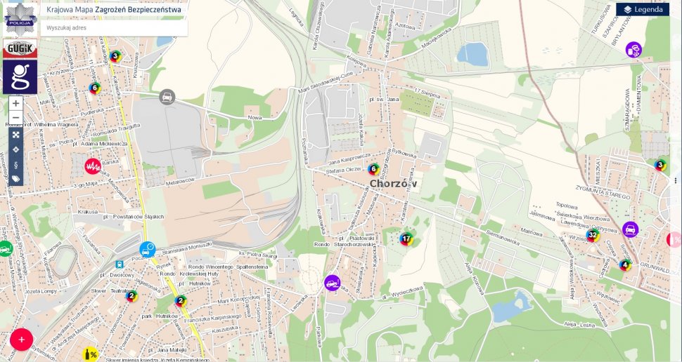 Krajowa Mapa Zagrożeń Bezpieczeństwa - informacja bez wychodzenia z domu!