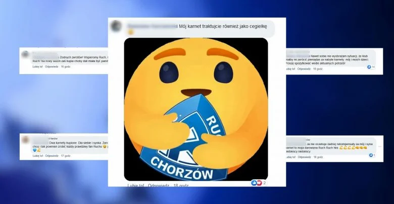 Kibice Ruchu Chorzów nie chcą zwrotu za karnety. Chcą tak pomóc klubowi w ciężkim czasie!