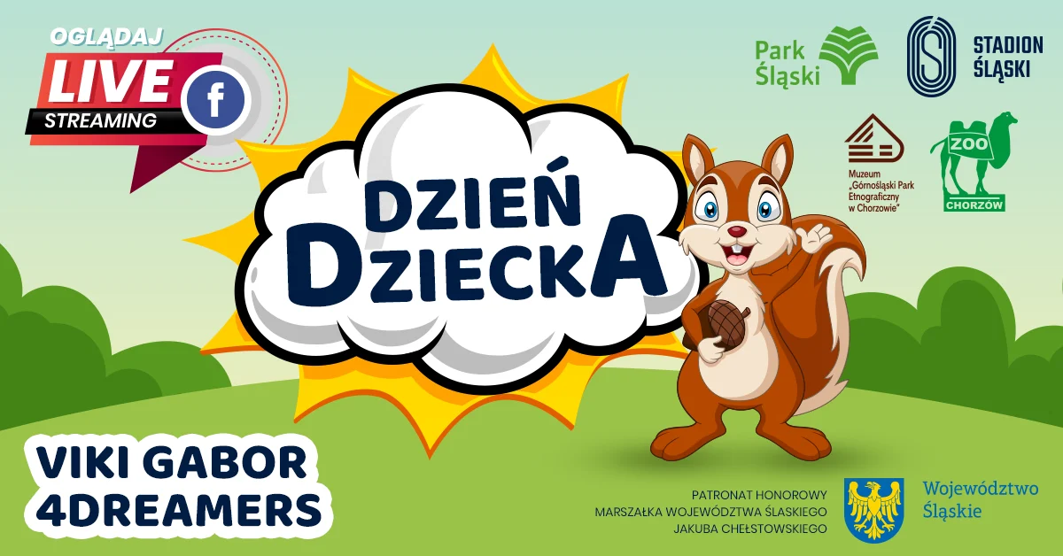 Dzień Dziecka ze Stadionem Śląskim. Wirtualne wycieczki, a na finał Viki Gabor!