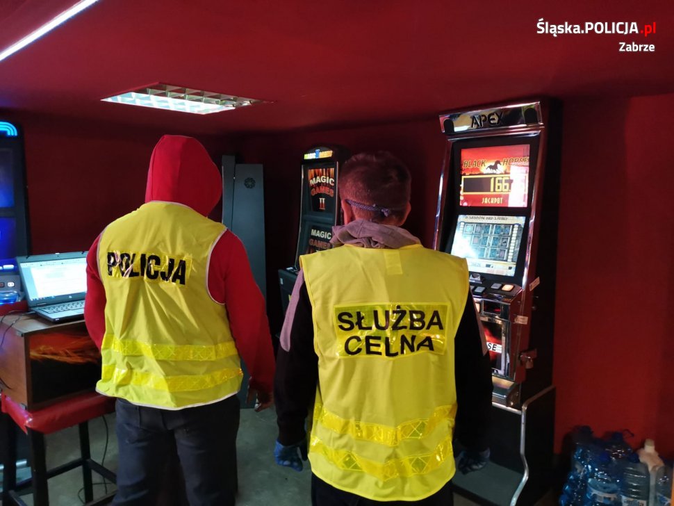 W Zabrzu zlikwidowano 5 kolejnych automatów do gier hazardowych
