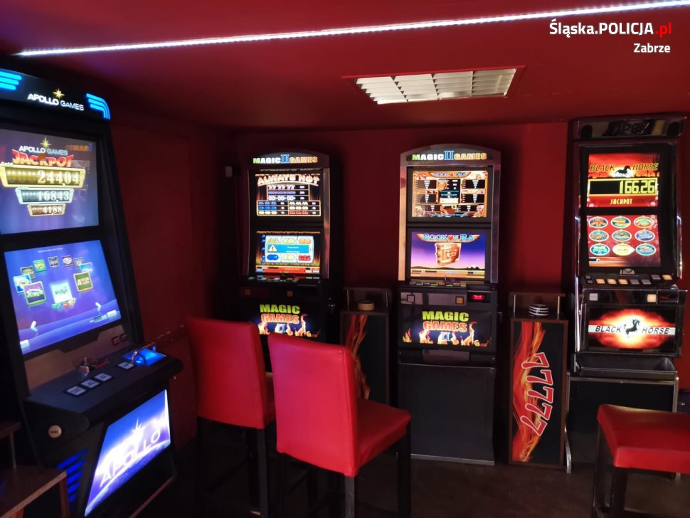 W Zabrzu zlikwidowano 5 kolejnych automatów do gier hazardowych