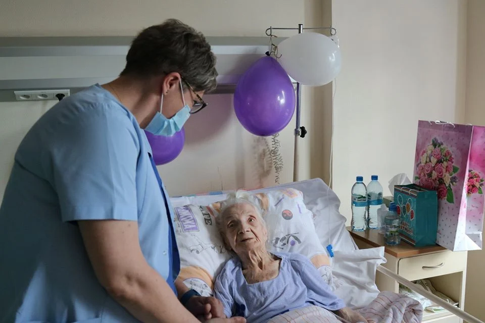 Pani Helena, mieszkanka Rudy Śląskiej obchodzi dziś swoje 105 urodziny!