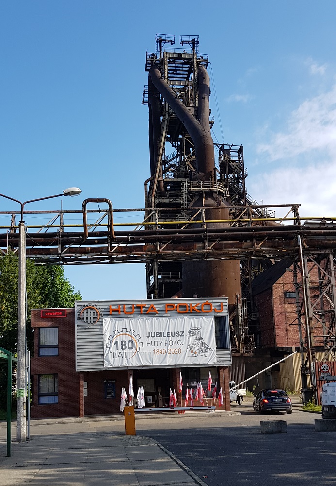 Akcja protestacyjna w Hucie Pokój 2