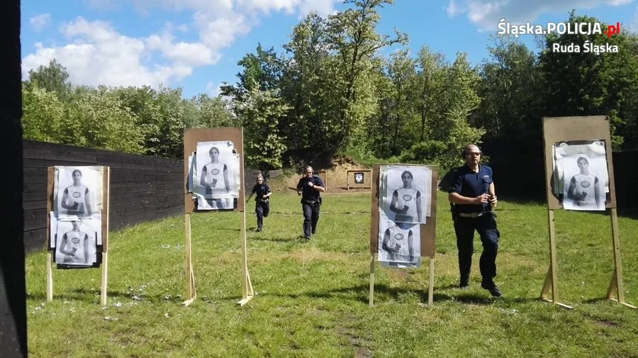 Rudzcy policjanci wrócili do szkoleń strzeleckich