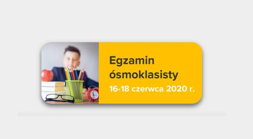 We wtorek 16 czerwca rozpoczną się egzaminy ósmoklasistów