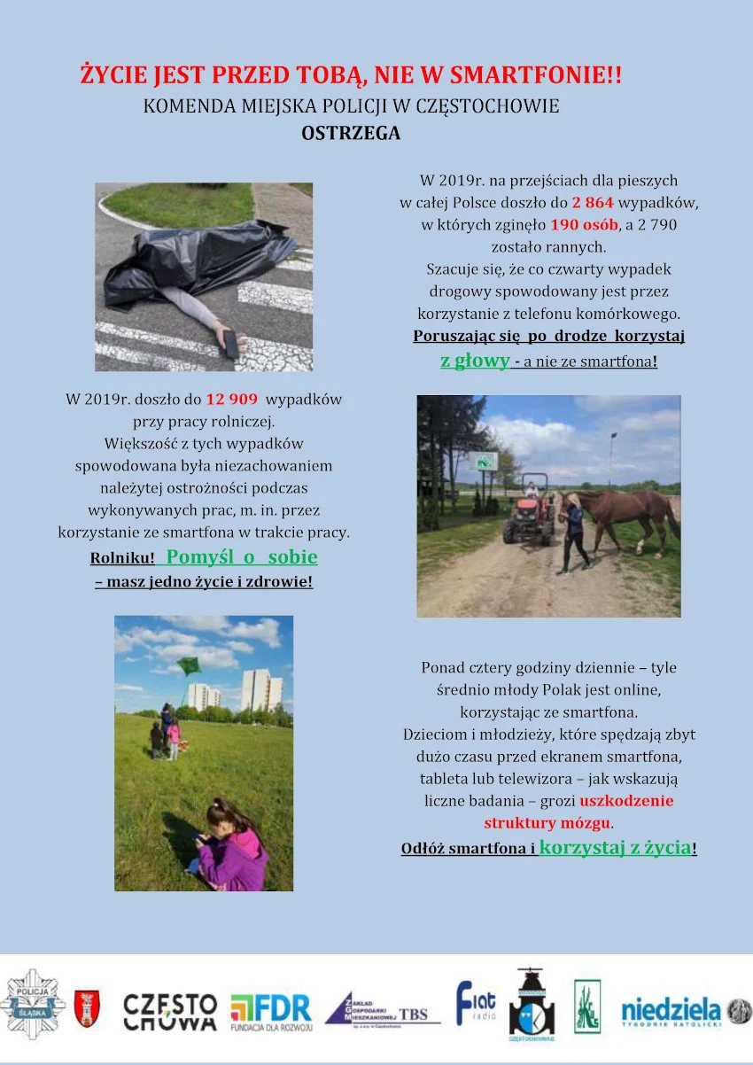 Życie jest przed Tobą, nie w smartfonie