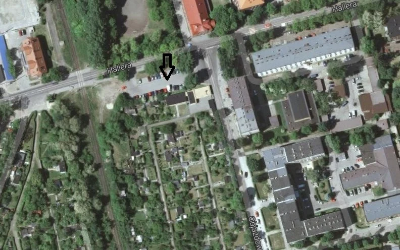 Miejsce policyjnych kontroli autokarów w Rudzie Śląskiej
