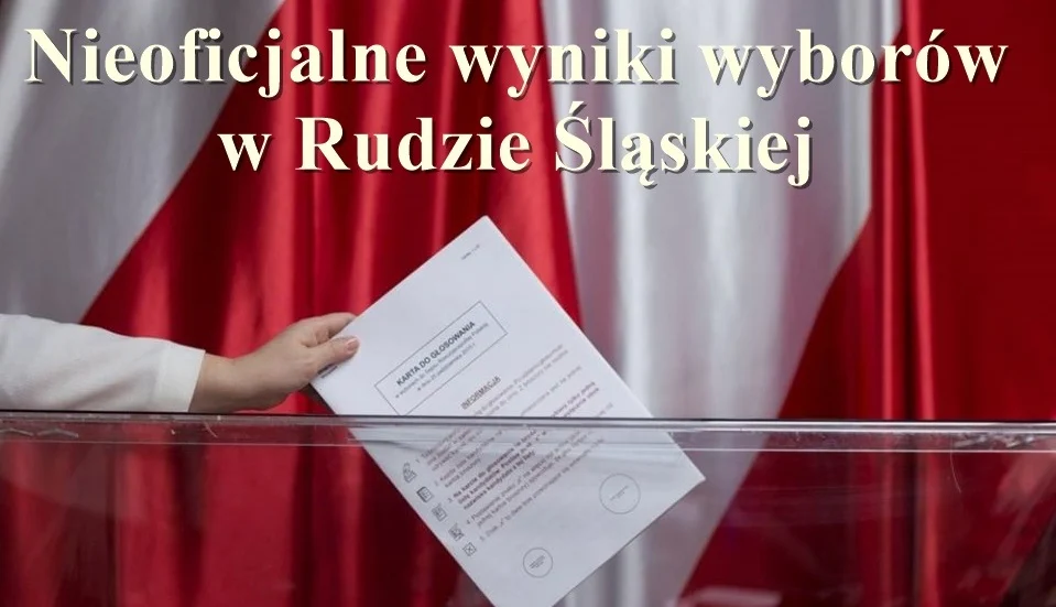 Nieoficjalne wyniki wyborów w Rudzie Śląskiej