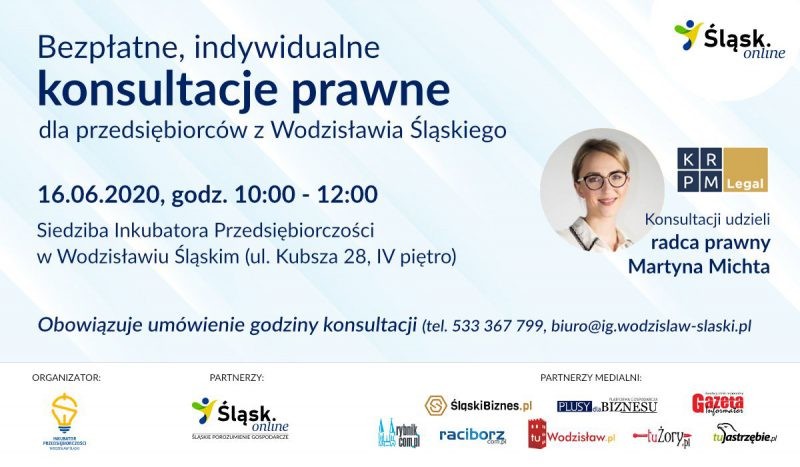 Bezpłatne konsultacje prawne dla przedsiębiorców