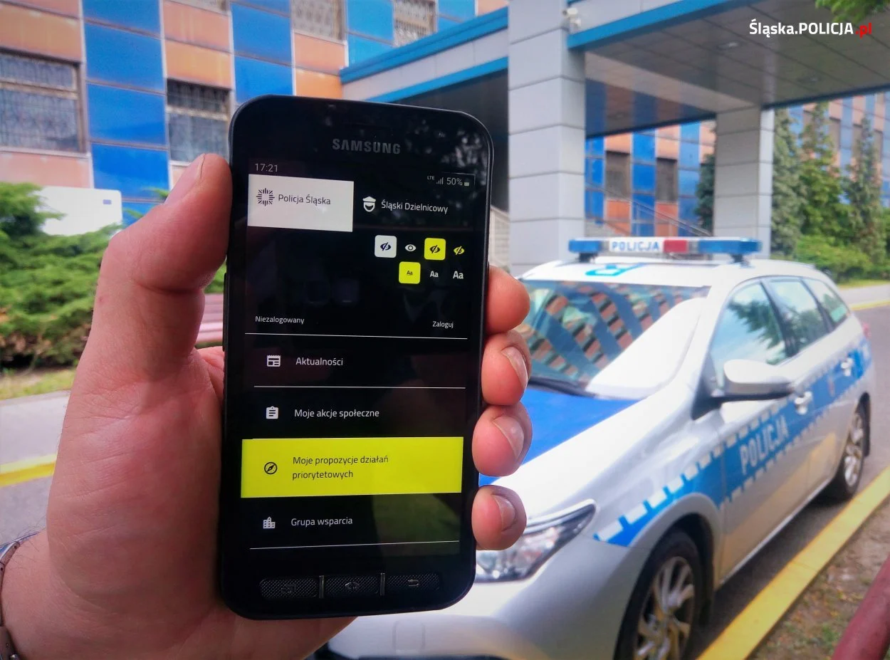 Zakładka "Śląski dzielnicowy" już dostępna w aplikacji śląskiej policji