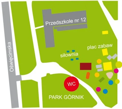 Automatyczna toaleta w Parku Górnik