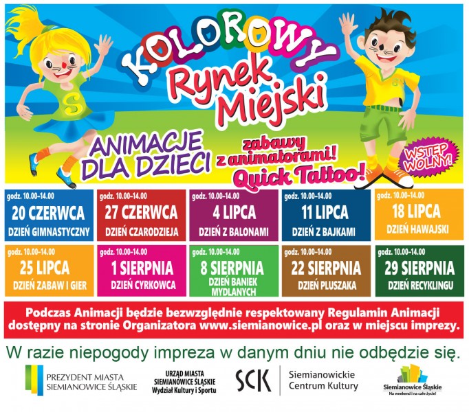 Ruszają animacje na Rynku Miejskim