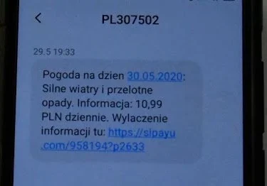 Uwaga na oszustwa sms-owe!