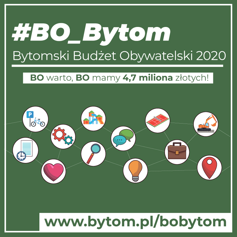 12 czerwca rusza Bytomski Budżet Obywatelski 2020