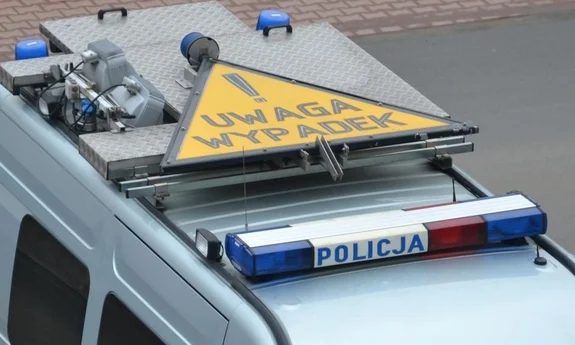 Rowerzysta wjechał w Citroena na ulicy Łużyckiej