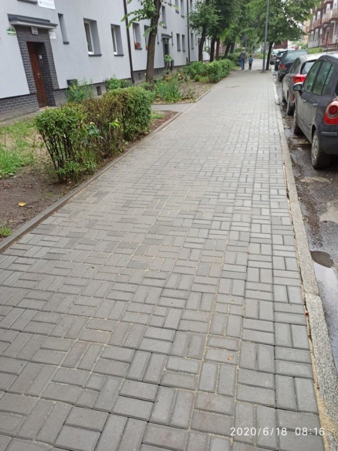 Trwają remonty chodników w Bytomiu