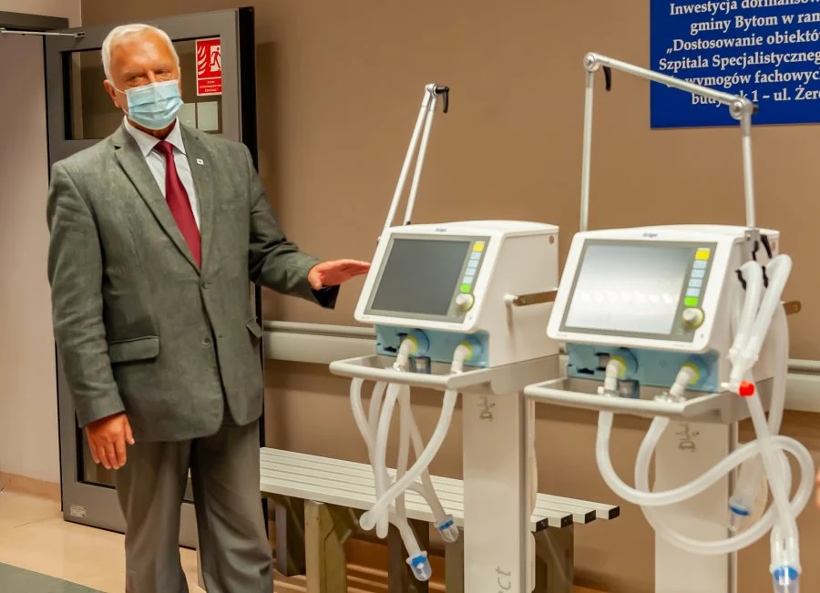 Dwa respiratory trafiły do Szpitala Specjalistycznego nr 1 w Bytomiu