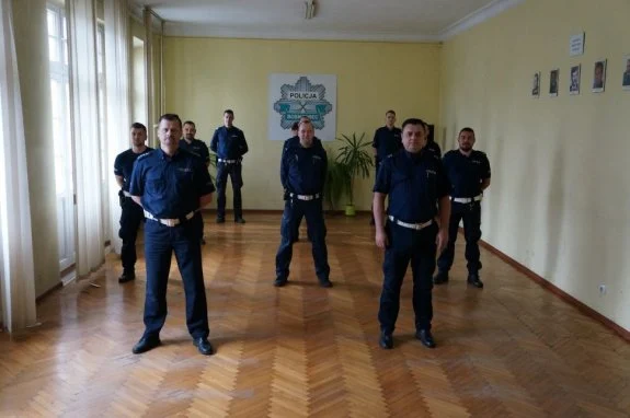 Policjanci Wydziału Ruchu Drogowego KMP w Sosnowcu wzięli udział w #GaszynChallenge