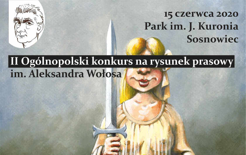 Plenerowa wystawa prac satyrycznych w Sosnowcu