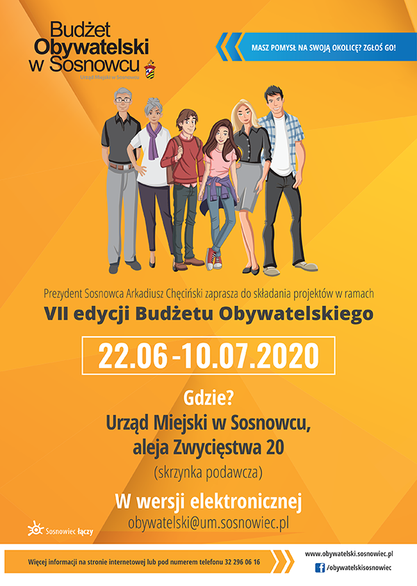 Możesz już złożyć swój projekt – w Sosnowcu startuje 7. edycja BO