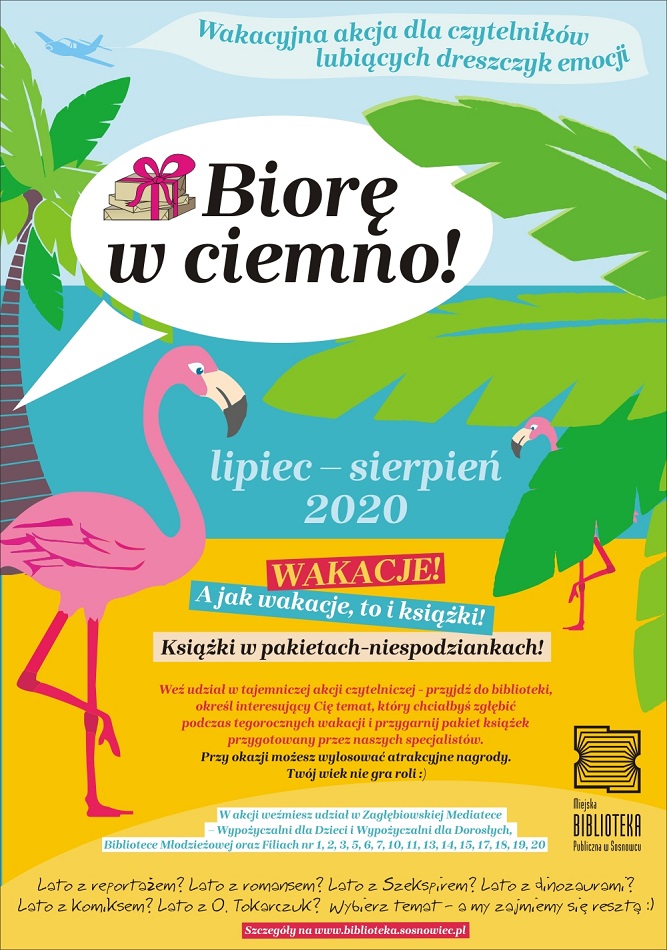 Biorę w ciemno!Wakacyjna akcja dla czytelników lubiących dreszczyk emocji