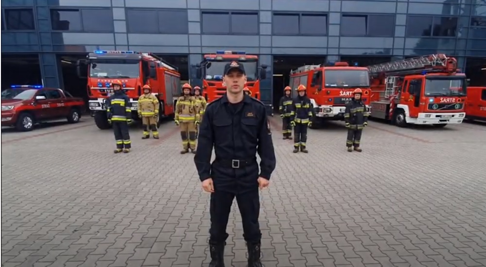 #GaszynChallenge. Strażacy z Mikołowa pompowali dla Wojtusia!