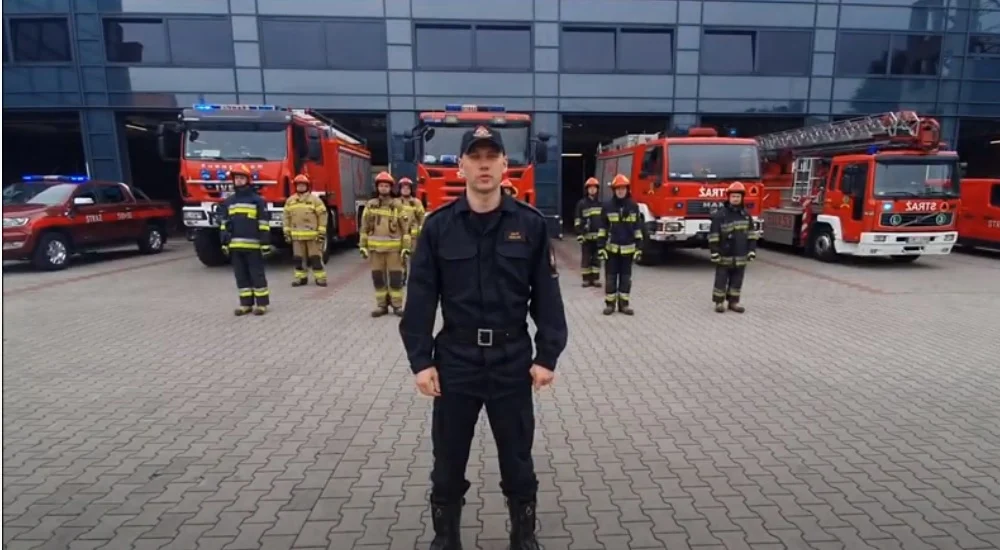 #GaszynChallenge. Strażacy z Mikołowa pompowali dla Wojtusia!