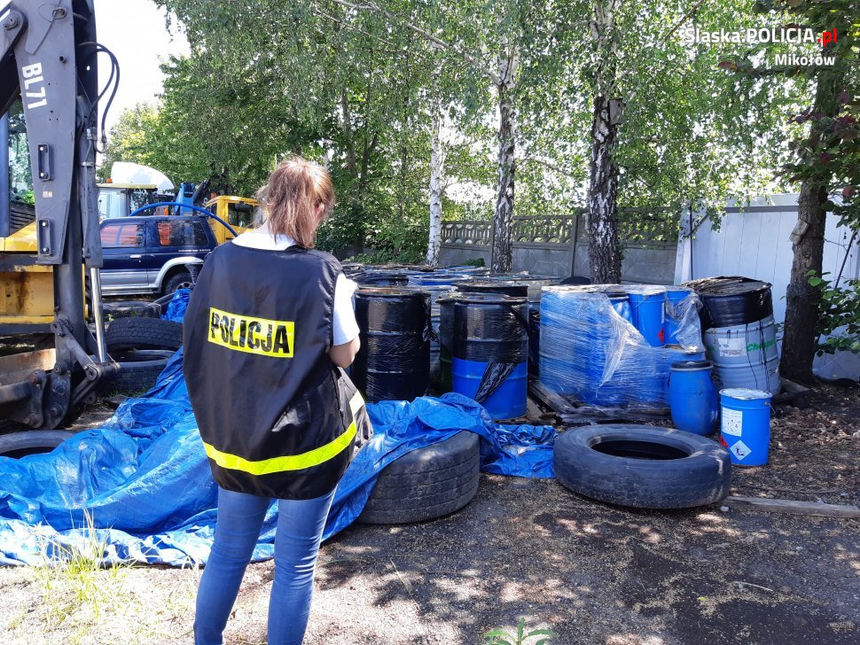 Bomba ekologiczna w Mikołowie. Ponad 100 tysięcy litrów nielegalnych odpadów!