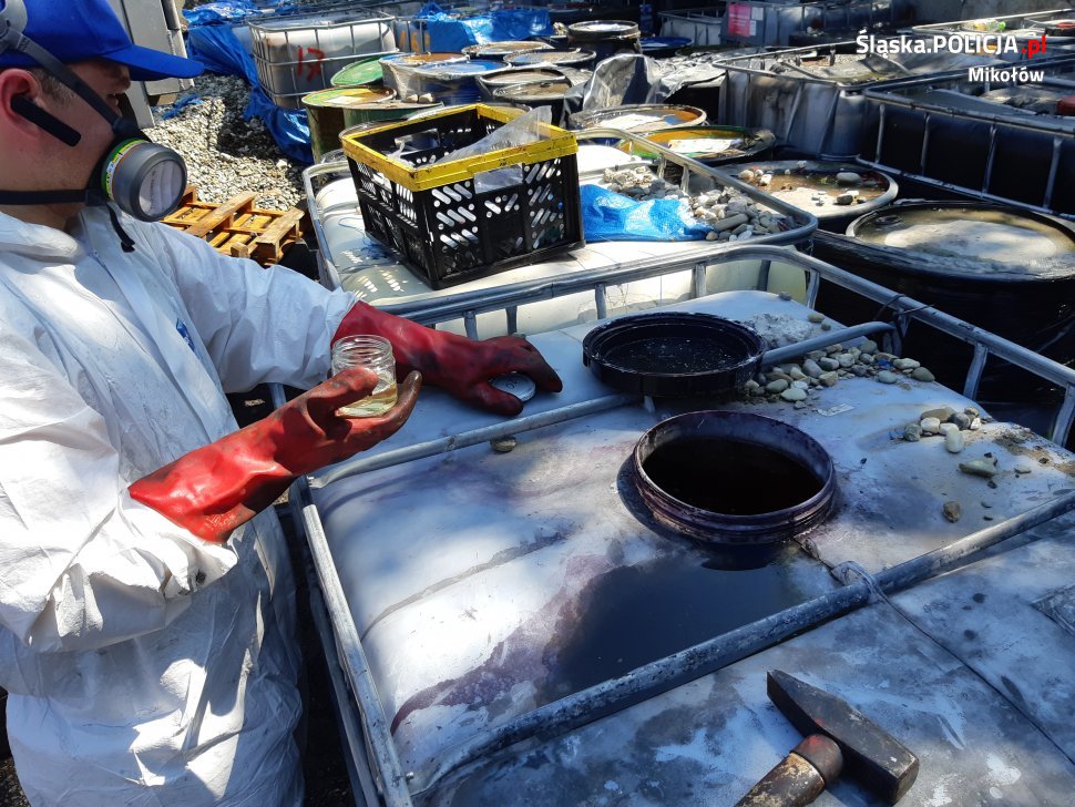 Bomba ekologiczna w Mikołowie. Ponad 100 tysięcy litrów nielegalnych odpadów!