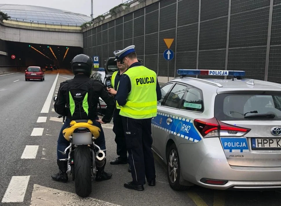 Katowiccy policjanci kontrolowali motocyklistów