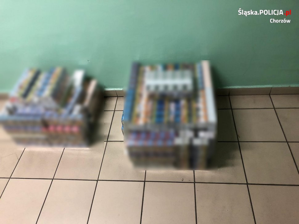 66-latek ukradł papierosy o wartości 27 tysięcy. Zatrzymali go chorzowscy policjanci