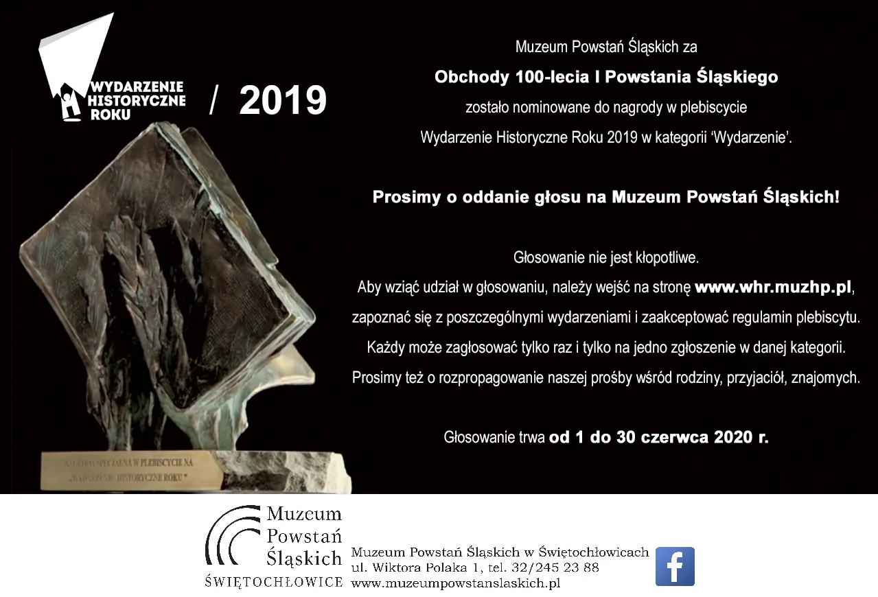 Zagłosuj na Muzeum Powstań Śląskich w Świętochłowicach!