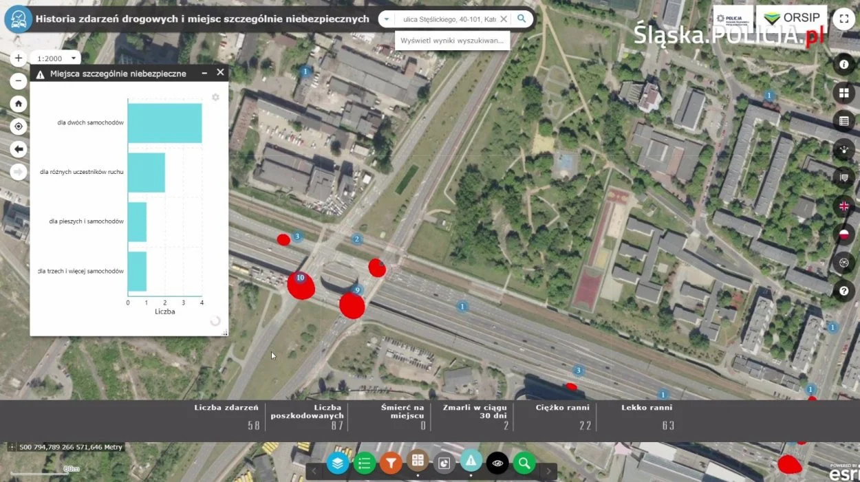 Omijaj korki ze Śląską Policją. Aplikacja pomoże wskazać miejsce i czas trwania utrudnień
