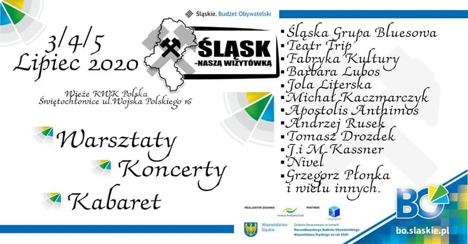 Śląsk - naszą wizytówką. Warsztaty, koncerty, kabaret